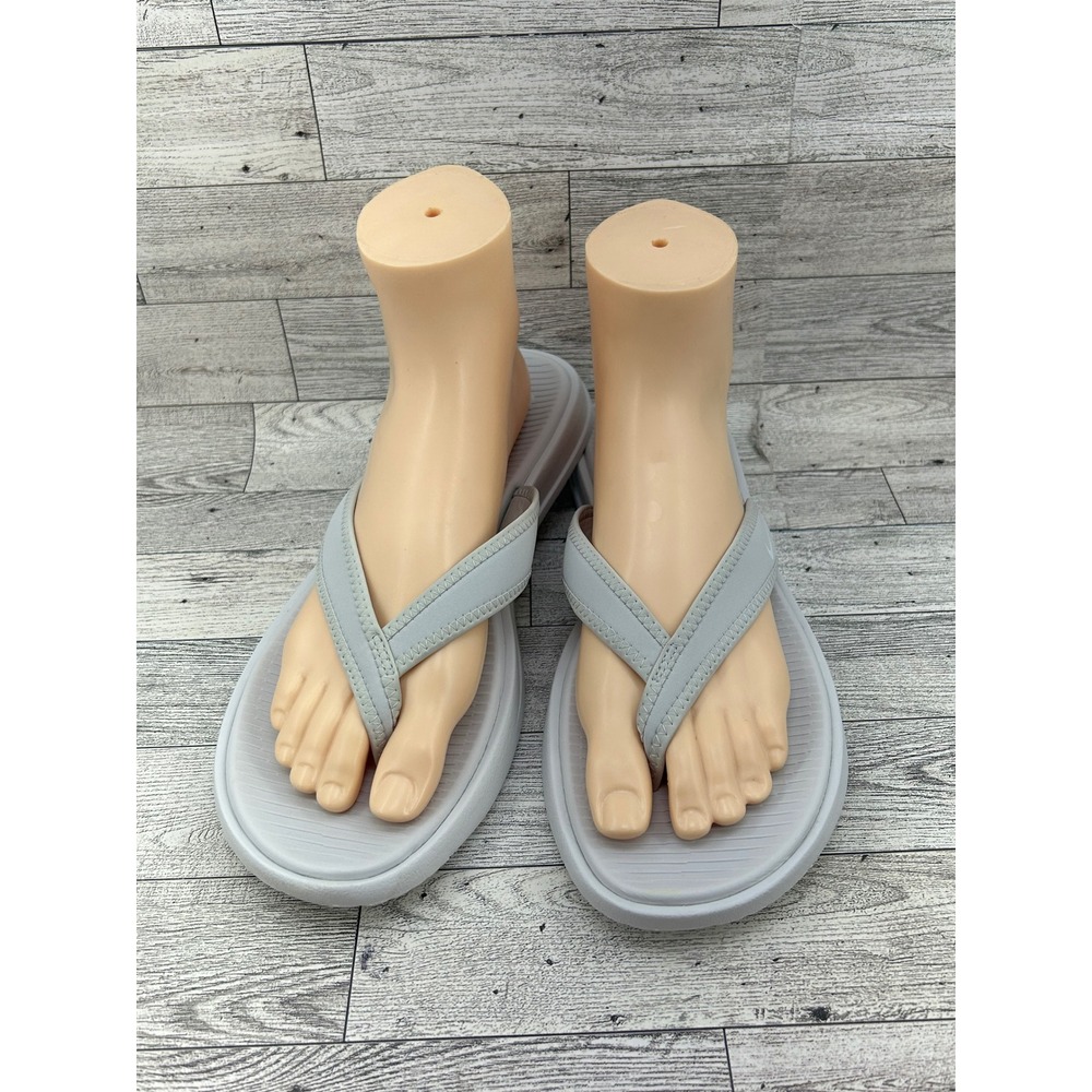 Nike Solay Thong Women Flip Flops Wolf Grey Sandals 882828-001 Size 10